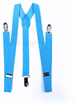 

ritzees Y- Back Suspenders for Men(Blue)