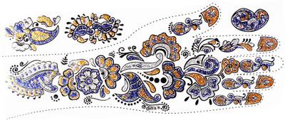 

Muren Hand Tattoos - temporary removable sticker tattoos(Hand Tattoo)