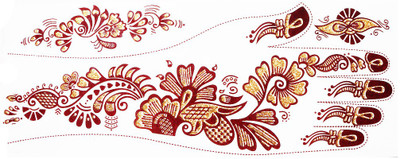 

Muren Hand Tattoos - temporary removable sticker tattoos(Hand Tattoo)