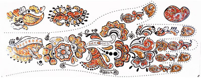 

Muren Hand Tattoos - temporary removable sticker tattoos(Hand Tattoo)