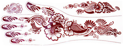 

Muren Hand Tattoos - temporary removable sticker tattoos(Hand Tattoo)