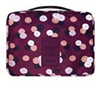 

House of kart Cosmetic Make-up bag(Maroon)