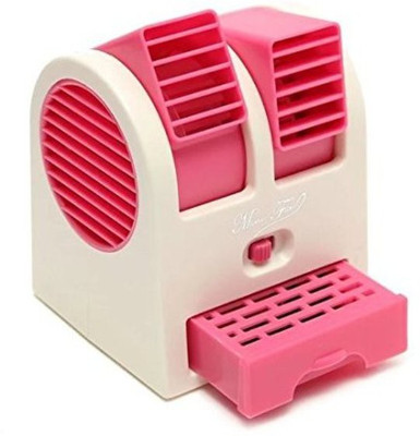 

Signature double cooler 001 cooler USB Fan(Pink)