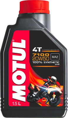 

motul 7100 4T 20W50 100% Synthetic Ester Synthetic Motor Oil(1.5 L)