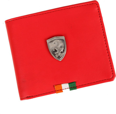 

briston Men Red Artificial Leather Wallet(5 Card Slots)