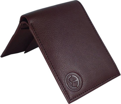 

knW Boys Brown Artificial Leather Wallet(3 Card Slots)