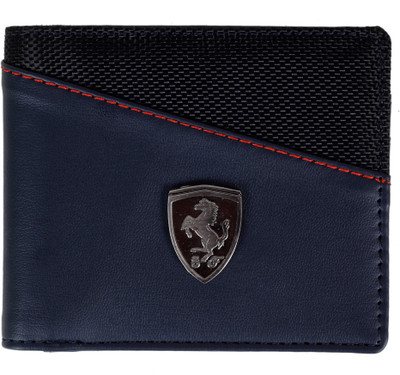 

briston Men Blue, Black Artificial Leather Wallet(8 Card Slots), Black;blue