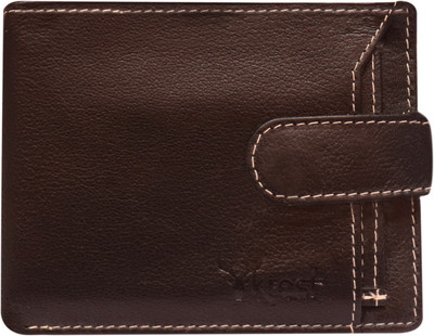 

Krest Men Brown, Black Genuine Leather Wallet(6 Card Slots)