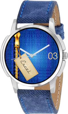 

Excel Exclusive Denim Strap Reborn AAJ 27 watch for mens & Boys Watch - For Men