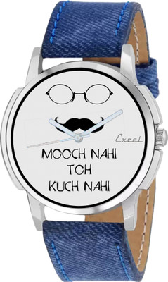 

Excel Exclusive Denim Strap Watch For Mens & Boys Watch - For Men