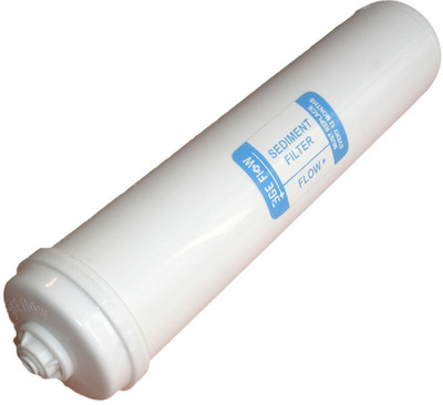 

PK Aqua TRENDZ 1 Pcs RO Inline Sediment filter with 1/4 Inch Small Size Tube Elbow Connector. Solid Filter Cartridge(0.5, Pack of 1)