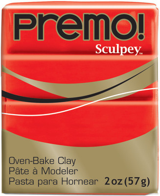 

Polyform Premo Sculpey Polymer Clay 2Oz - Cadmium Red