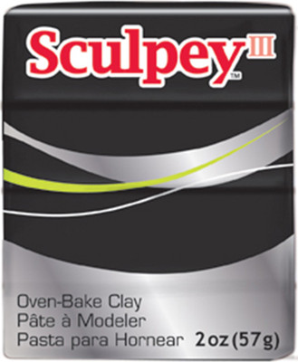 

Polyform Sculpey Iii Polymer Clay 2Oz - Black