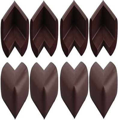

Quaprogen Pack of 8 - Right Angle Kids Table Corner Protector(Brown)