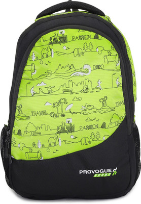

Provogue Sports GRAFIX HI-STORAGE 30 L Backpack(Green, Black), Orange