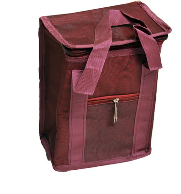 

Kuber Industries " Canvas Lunch Bag Waterproof Lunch Bag(Maroon, 1 L)