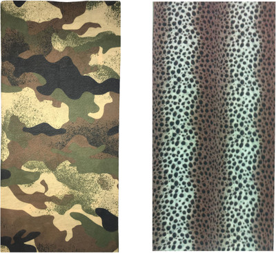 Atyourdoor Men & Women Printed Bandana(Pack of 2)