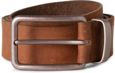 

Peter England Men Brown Genuine Leather Belt, Black/brown