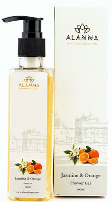 

Alanna Naturally Beautiful Jasmine & Orange Shower Gel for Men and Women - 200 ml(200 ml)