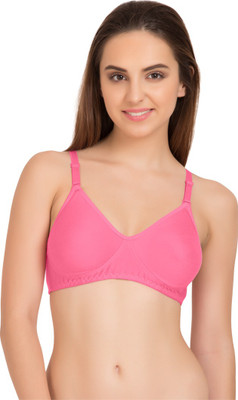 TWEENS by Belle Lingeries Full Coverage Baby Pink Non-Padded Women T-Shirt Non Padded Bra(Pink)