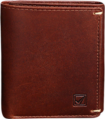 

Style 98 Men Brown Genuine Leather Wallet(5 Card Slots)
