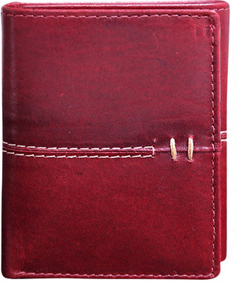 

Style 98 Men Brown Genuine Leather Wallet(5 Card Slots)