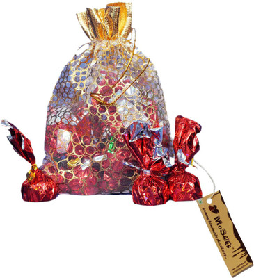 

Moshiks CANDY FRUIT DARK CHOCOLATE MULTICOLOR & DESIGNER POUCH 100 GM Bars(0.1 kg)
