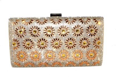 

Chouhan Stylish Party Gold Clutch