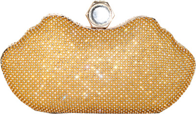 

Chouhan Stylish Party Gold Clutch