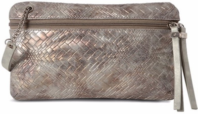 Baggit Casual Silver Clutch