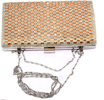 

Chouhan Stylish Party Gold Clutch