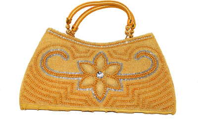 

Chouhan Stylish Party Gold Clutch