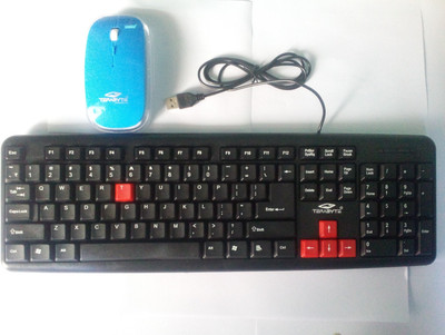 

Terabyte WIRELESS MOUSE AND WIRED KEYBOARD SET Combo Set