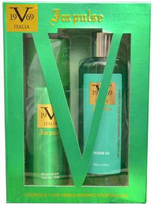 

Versace 19.69 IMPULSE Gift set Deodorant Spray - For Men & Women(400 ml)