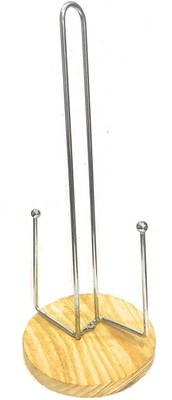 

Generic 1 Compartments STEEL ROLL STAND(Silver)