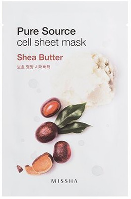 

Missha Pure Source Cell Sheet Mask (Shea Butter)(21 ml)