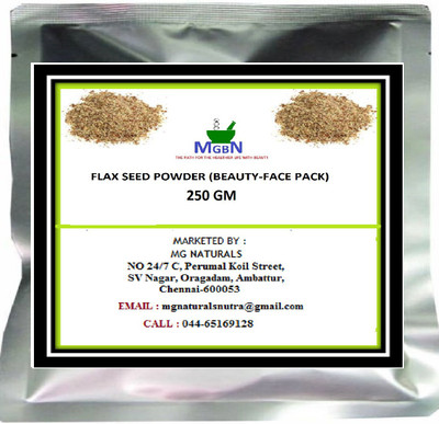 

MGBN FLAX SEED POWDER (BEAUTY-FACE PACK) 250 GM(250 g)