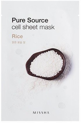 

Missha Pure Source Cell Sheet Mask (Rice)(21 ml)