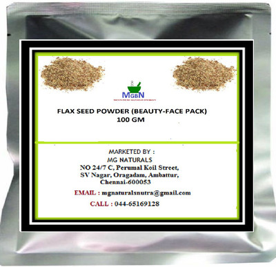 

MGBN FLAX SEED POWDER (BEAUTY-FACE PACK) 100 GM(100 g)