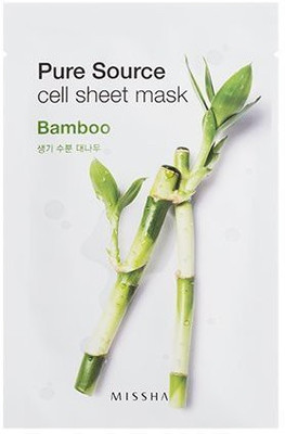 

Missha Pure Source Cell Sheet Mask (Bamboo)(21 ml)