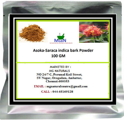 

MGBN Asoka-Saraca-Saraca indica-BARK-Powder-100 GM(100 g)