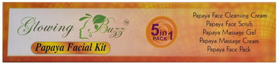 

Glowing Buzz Papaya Facial Kit/ 5 in 1 pack 100 g(Set of 5)