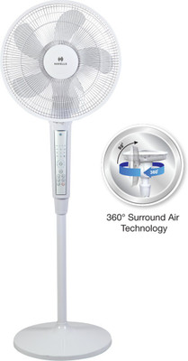 

Havells 400 MM TOURNER WHITE PEDESTRAL FAN 3 Blade Pedestal Fan(White, Pack of 1)