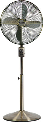 

Havells 400 MM GLITZ ANTIQUE BRASS PEDESTAL FAN 4 Blade Pedestal Fan(Black, Pack of 1)
