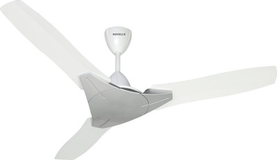 

Havells 1200MM FAN TROIKA PEARL WHITE SILVER 3 Blade Ceiling Fan(PEARL WHITE SILVER, Pack of 1)