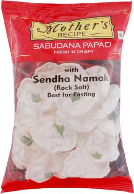 

Mother's Recipe Sabudana Papad 70 g