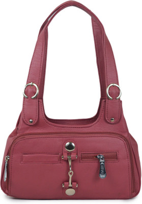 

QT sizzling Hand-held Bag(Pink)