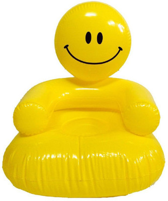 HALO NATION High Quality Inflatable Smiley Bear Sofa Chair for Kids Inflatable Sofa/ Chair(Yellow) available at flipkart for Rs.421