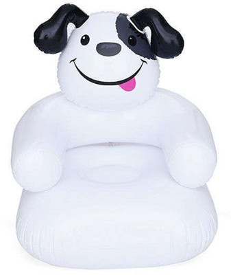 

HALO NATION High Quality Inflatable Happy Puupy Sofa Chair for Kids Inflatable Sofa/ Chair(White)
