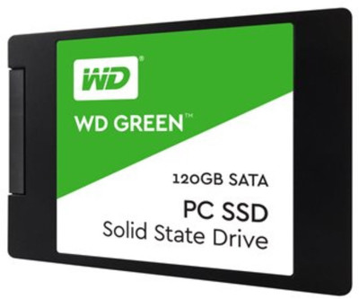 

WD Green SATA 2.5/7mm disque 120 GB Laptop, All in One PC's, Desktop Internal Solid State Drive (WDS120G2G0A)